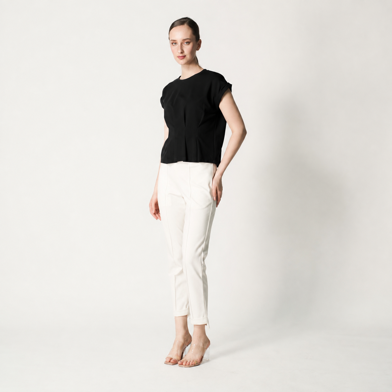 Guia Pleated Waist Top