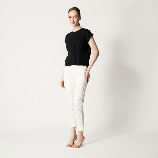 Guia Pleated Waist Top