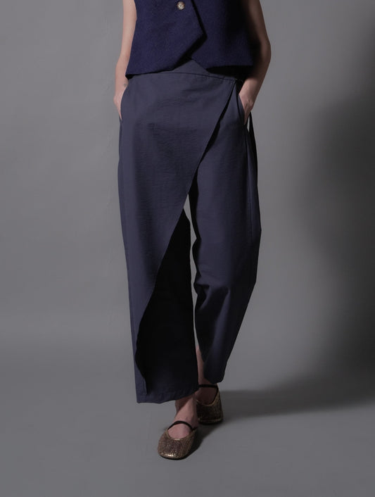 Carson Overlap Panel Pants