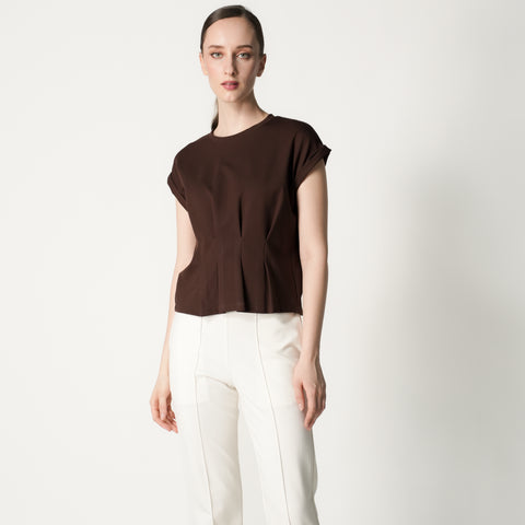 Guia Pleated Waist Top