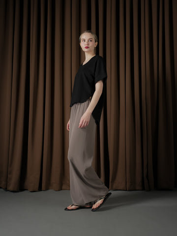 Lolit V-neck Long Back Top