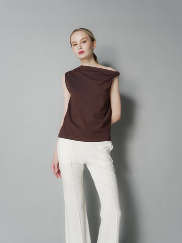 Amanda Twist Shoulder Top