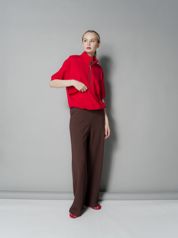 Queenie Zip Top with Pocket