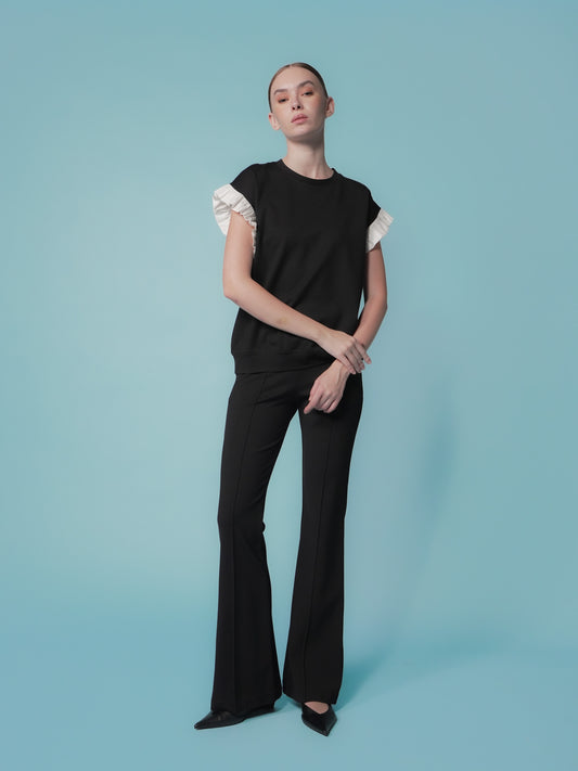 Amelia Ruffle Combi Top