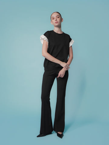 Amelia Ruffle Combi Top