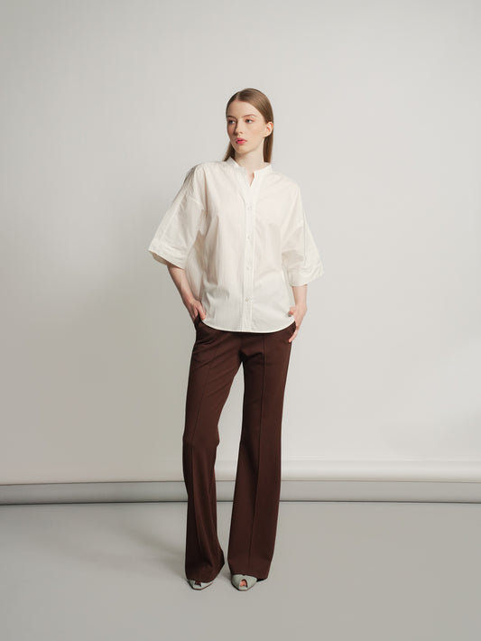 Blessy Loose Buttondown Top