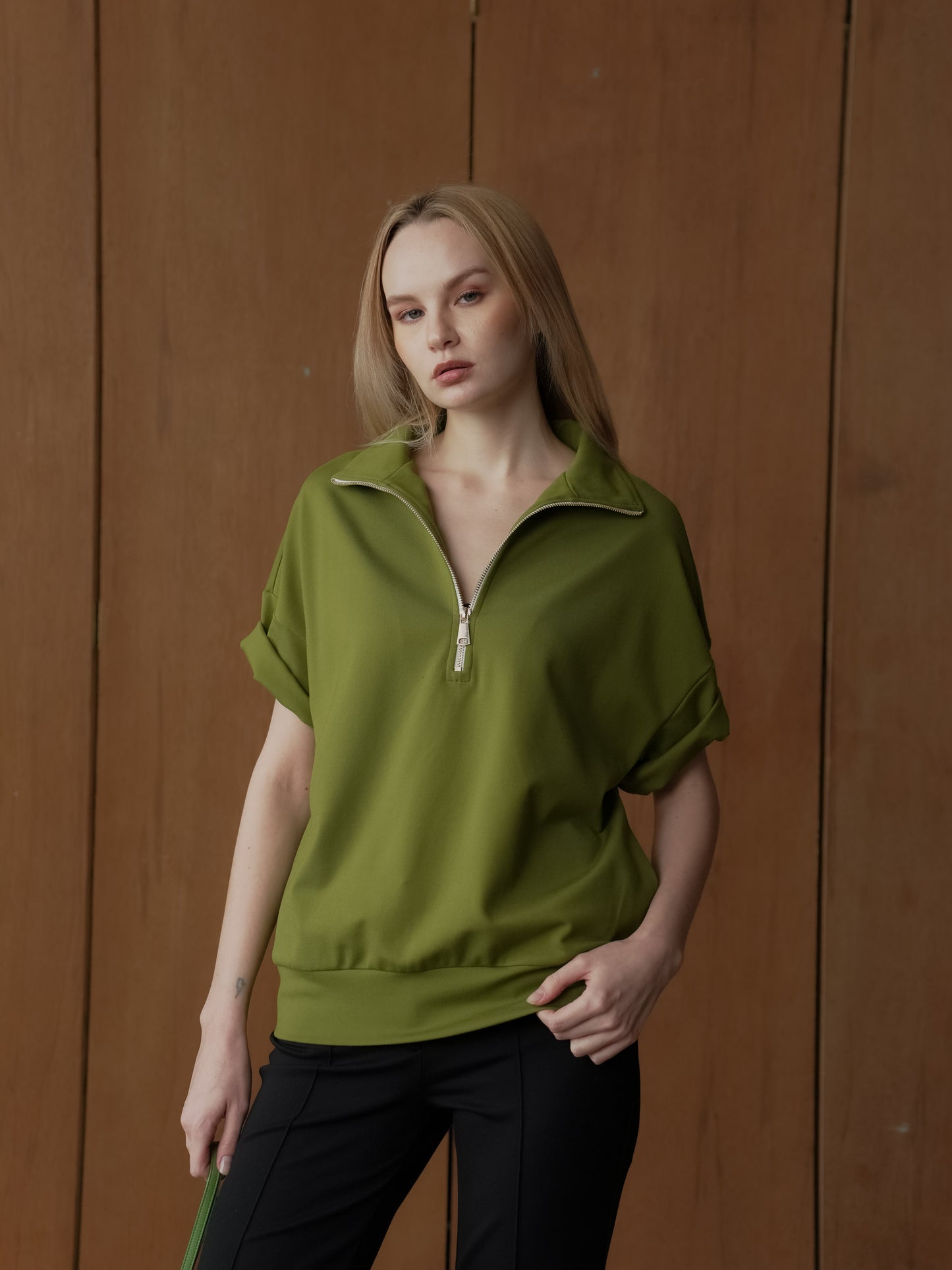 Charo Half Zip Top