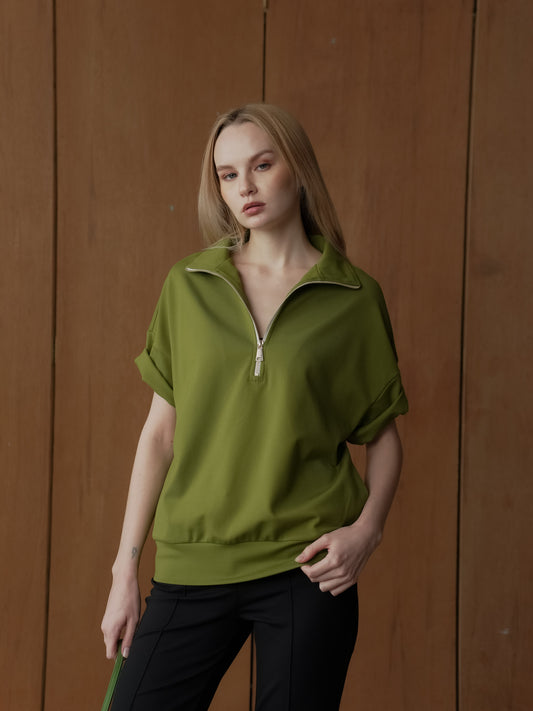 Charo Half Zip Top