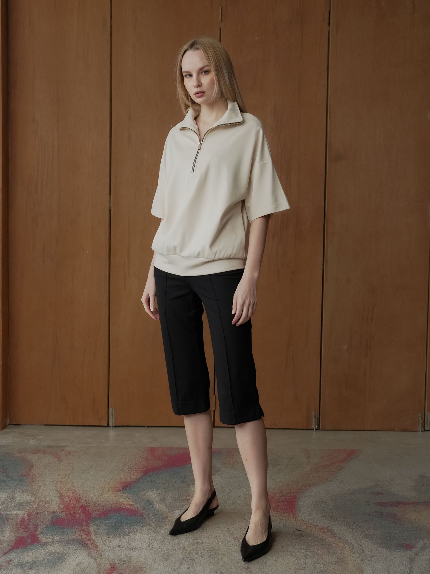 Charo Half Zip Top