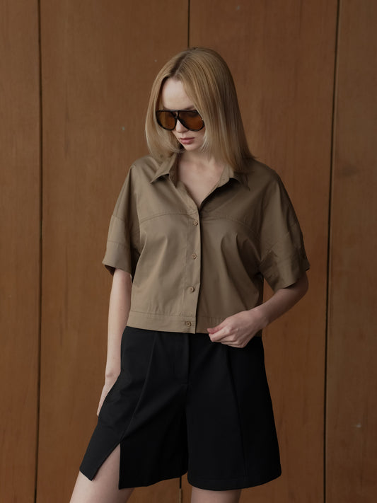 Laurice Semi-Cropped Polo