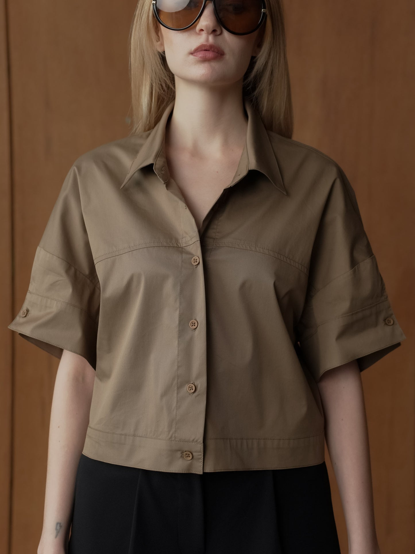 Laurice Semi-Cropped Polo