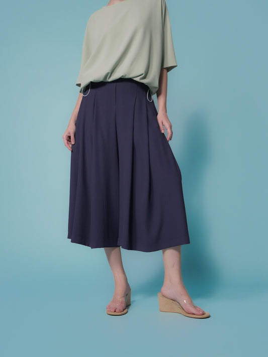 Lino Pleated Culottes