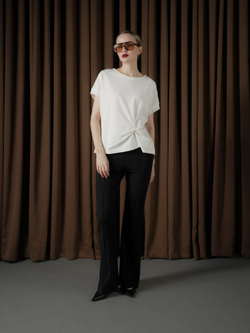 Canola Twist Detail Top