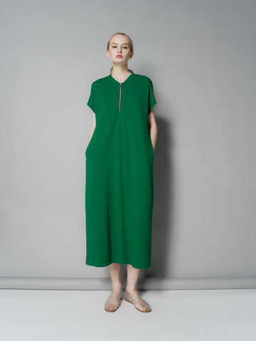 Lira Zipped Maxi Dress