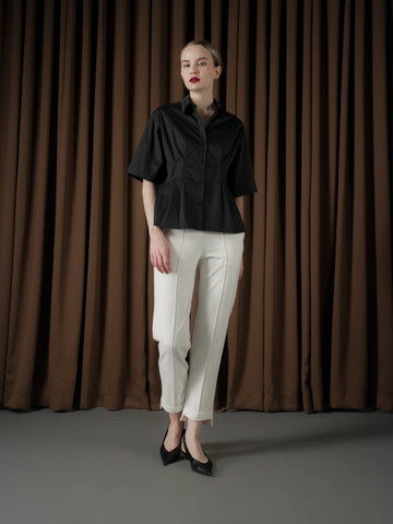 Erich Pleated Waist Top