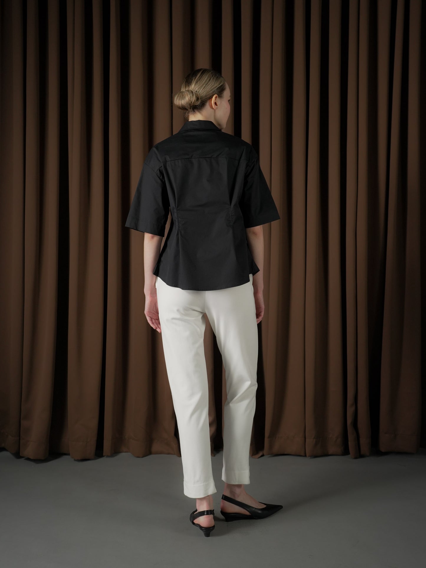 Erich Pleated Waist Top