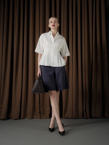 Erich Pleated Waist Top