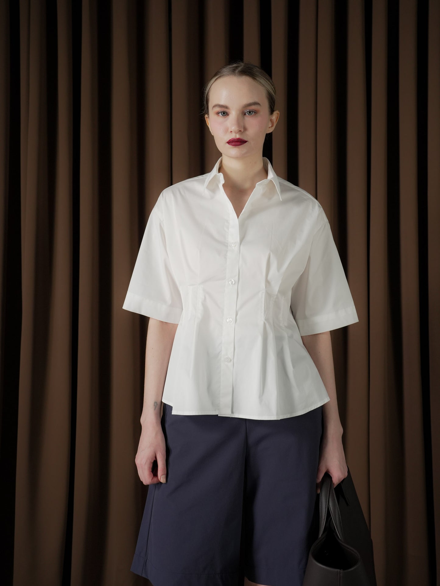 Erich Pleated Waist Top