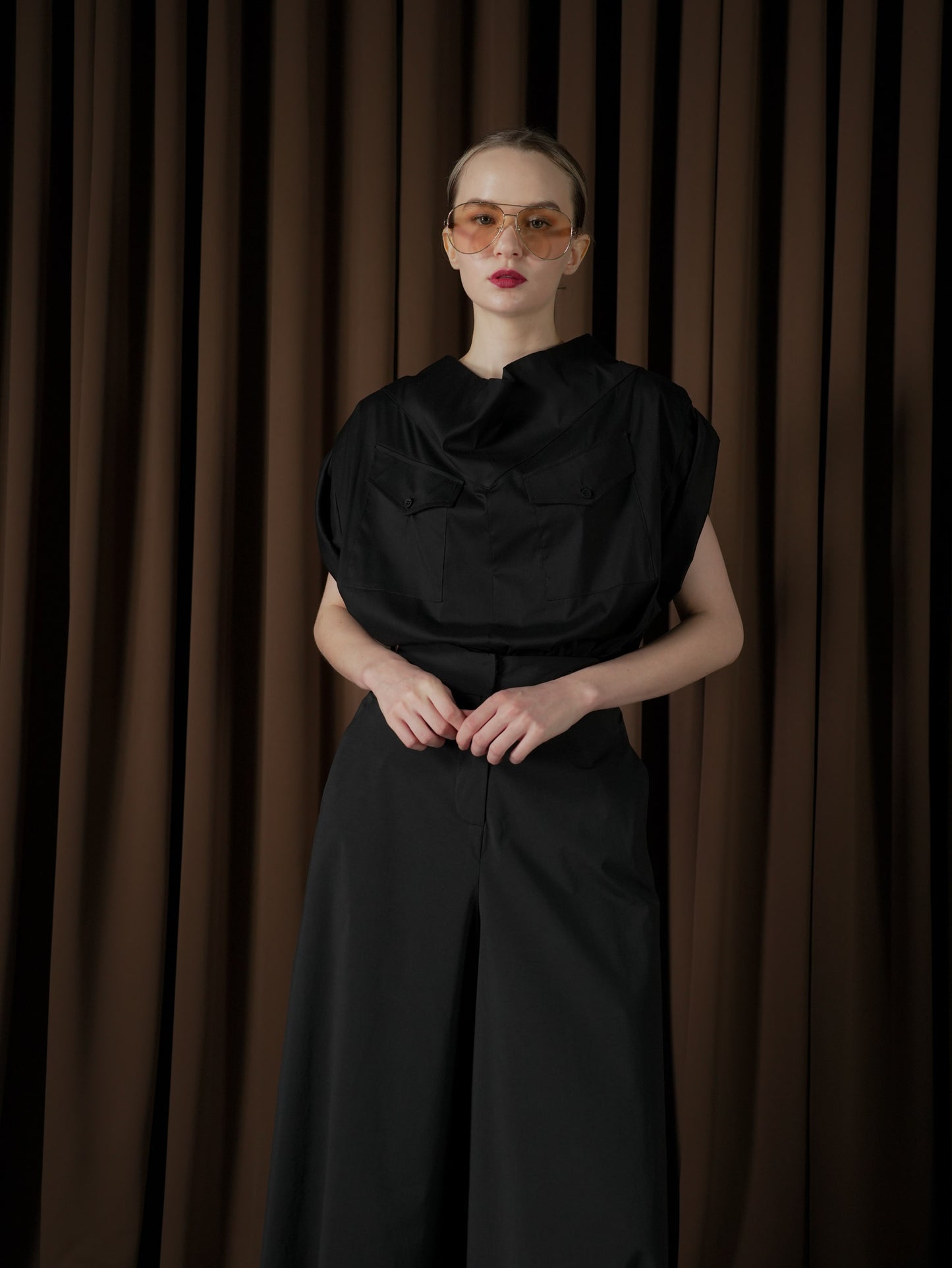 Maricel With Shoulder Buckle Top