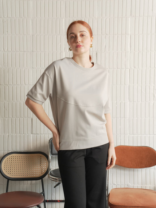 Marybelle Back Button Top