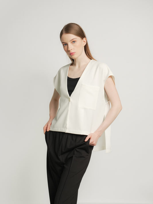 Betsy Crepe Vest Top