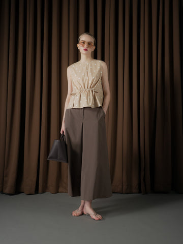 Nini Sleeveless Polka Top