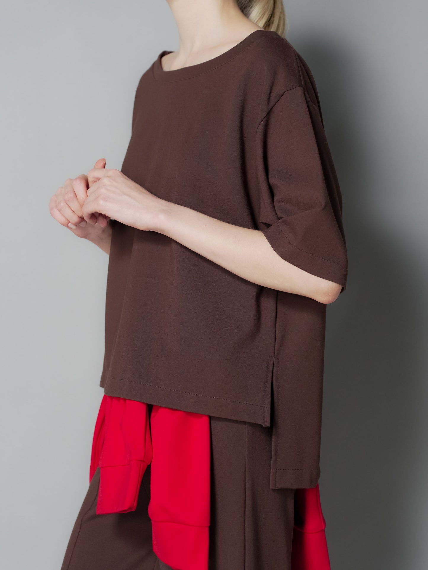 Catricia Boat Neck Basic Top