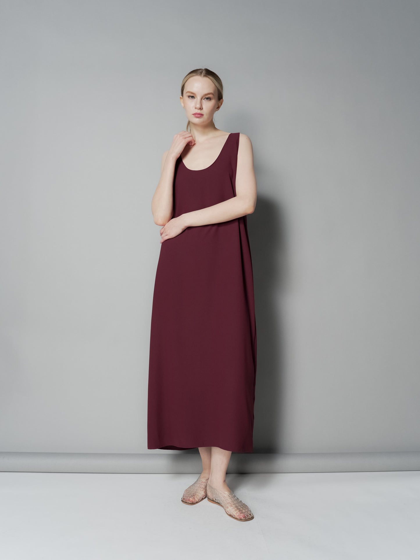 Marites Sleeveless Maxi Dress