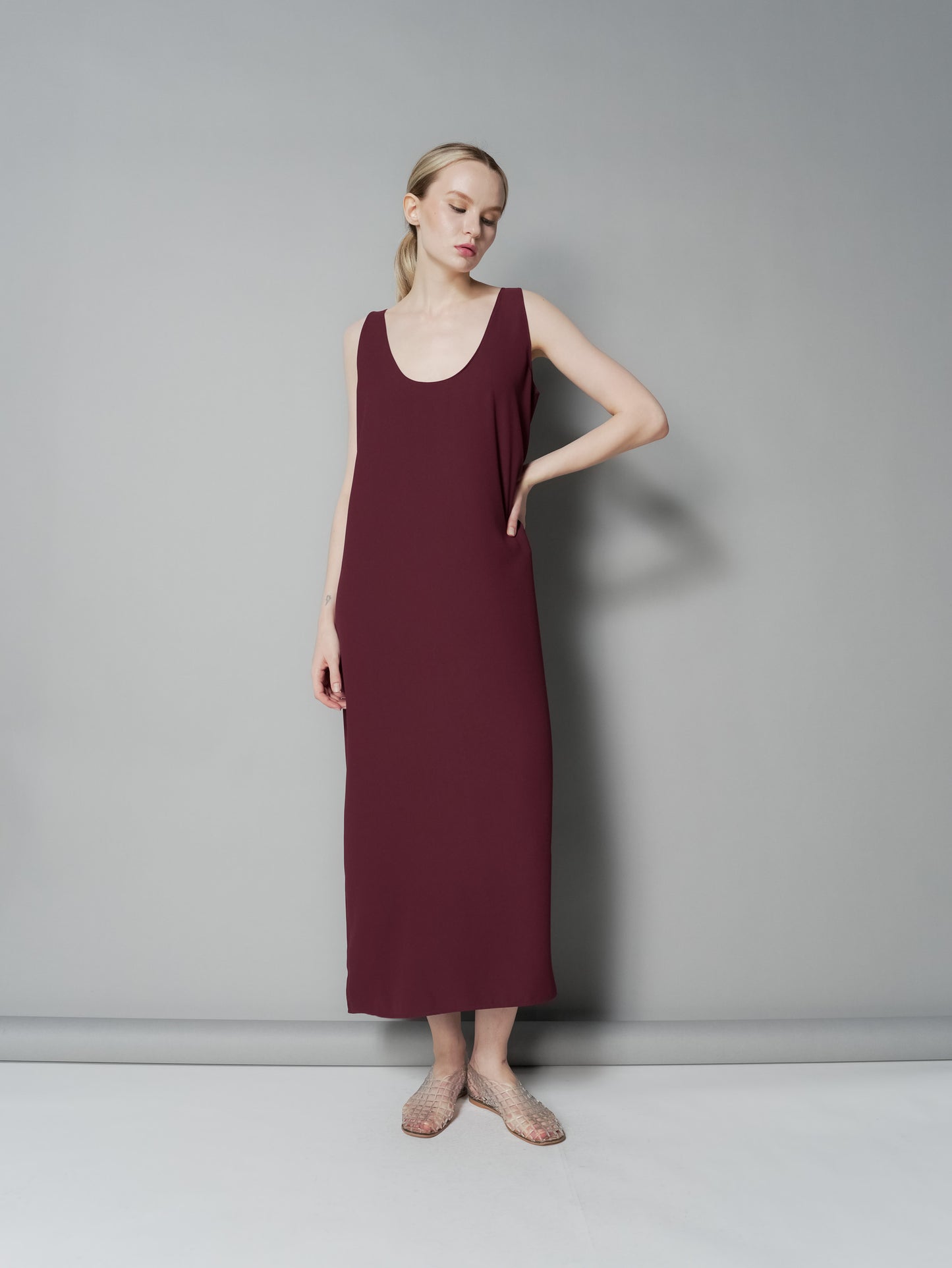Marites Sleeveless Maxi Dress