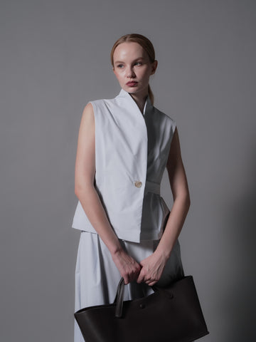Carat One Side Belted Vest