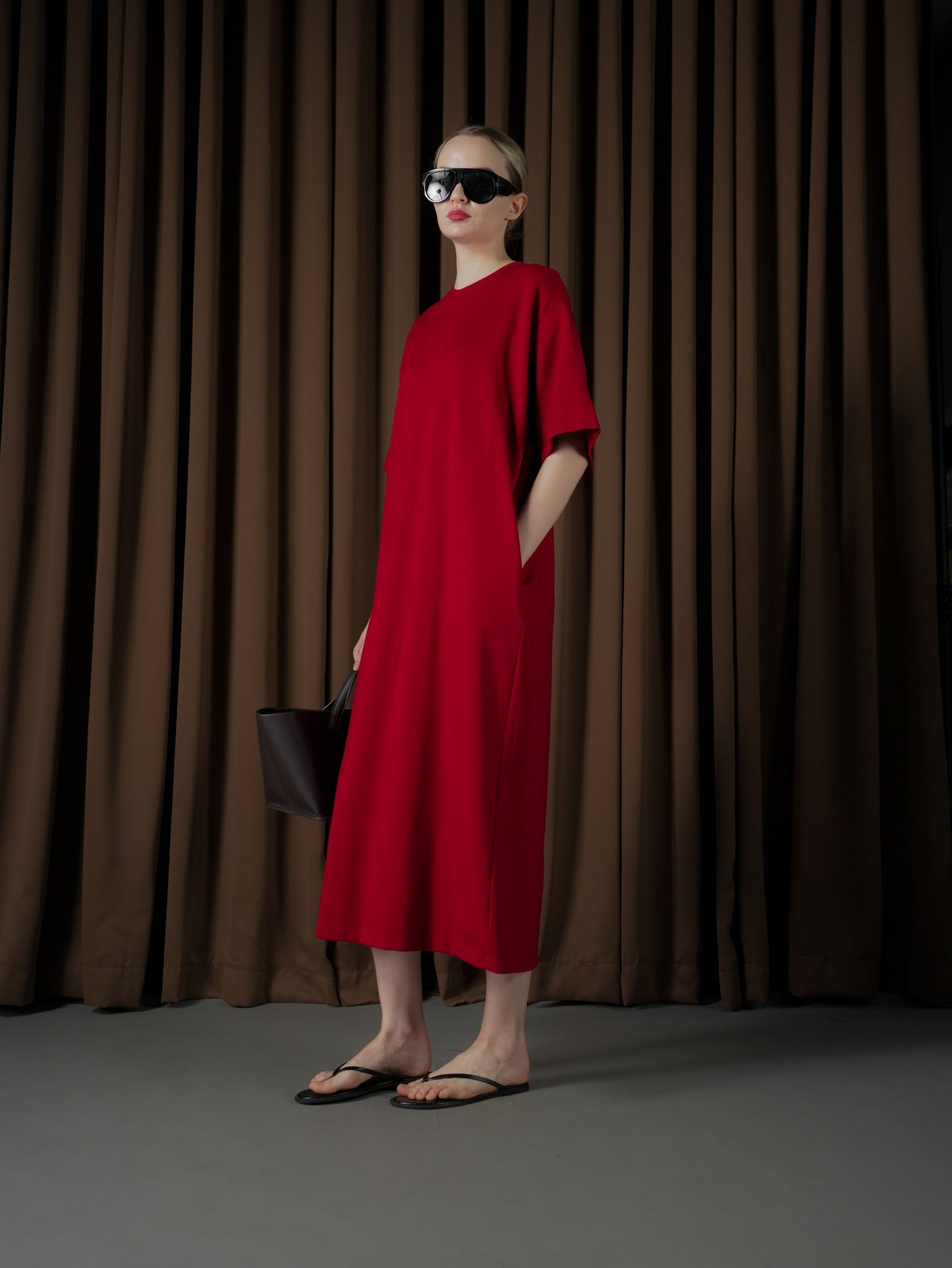 Matet Maxi Shirt Dress