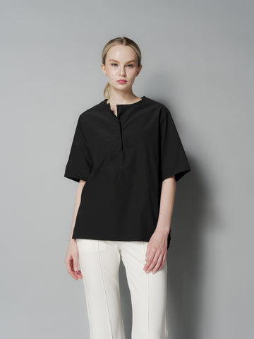 Anj Curved Hem Loose Top