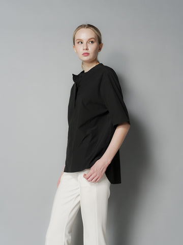 Anj Curved Hem Loose Top