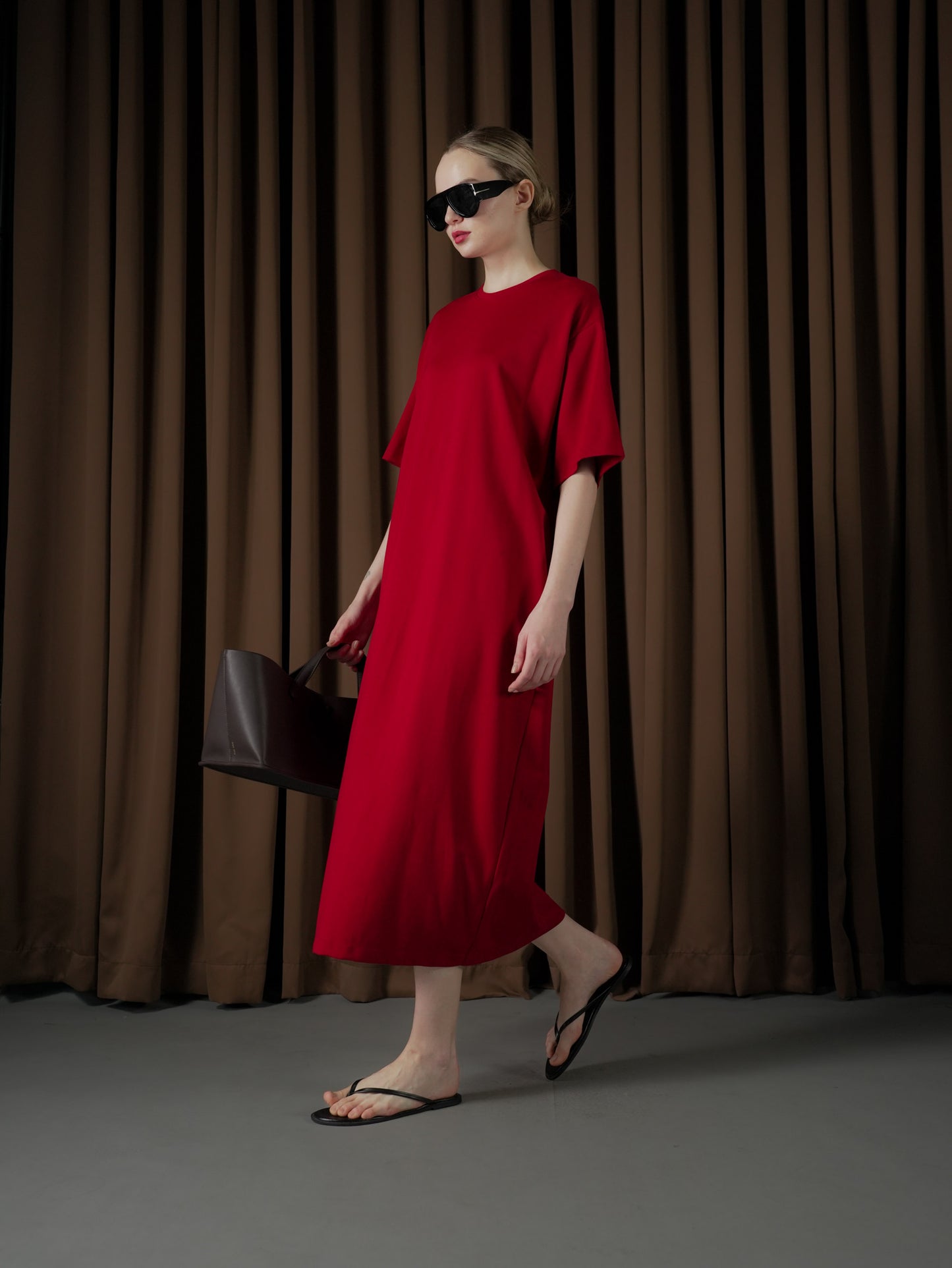 Matet Maxi Shirt Dress