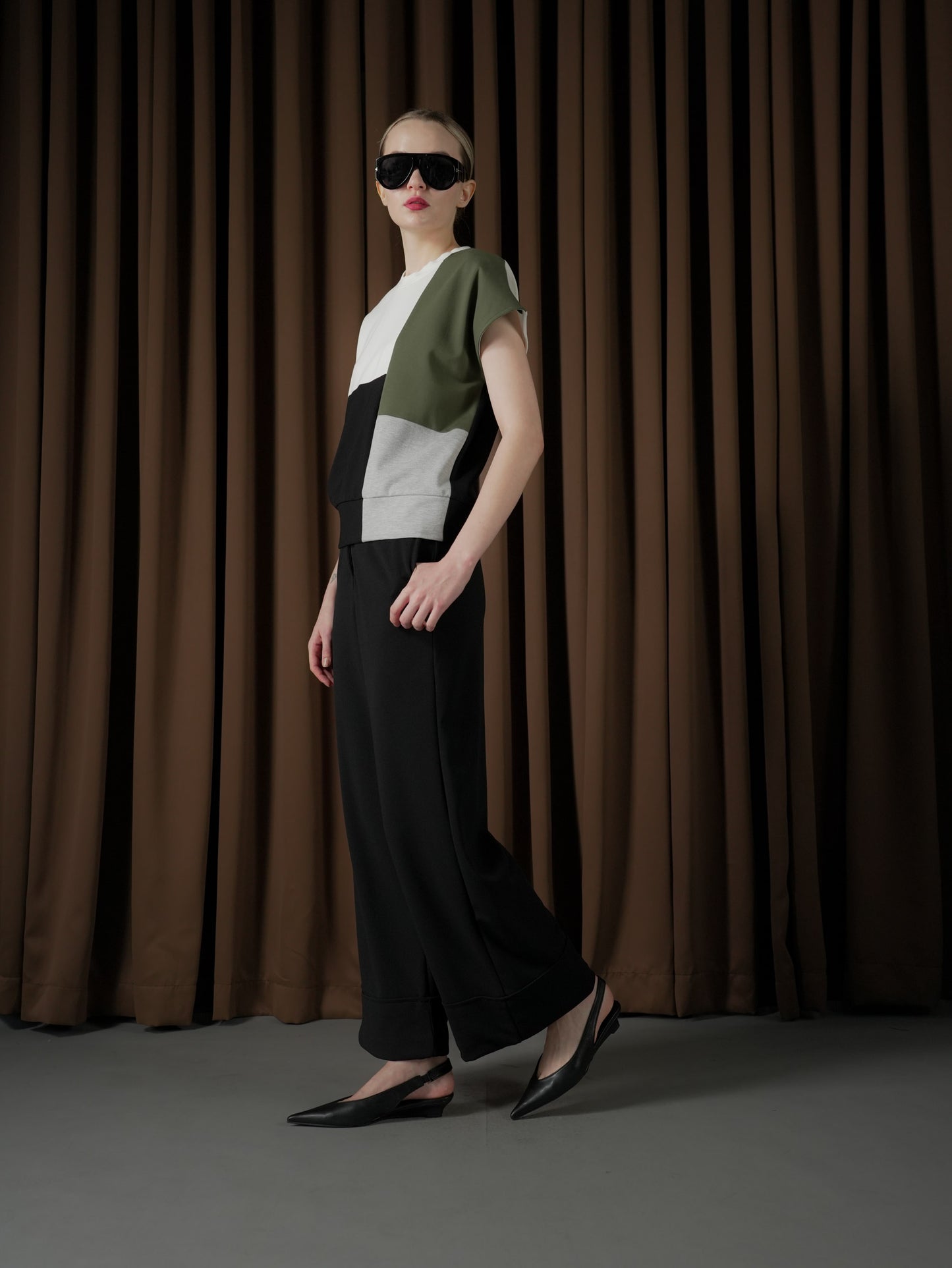 Perth Color Blocking Top