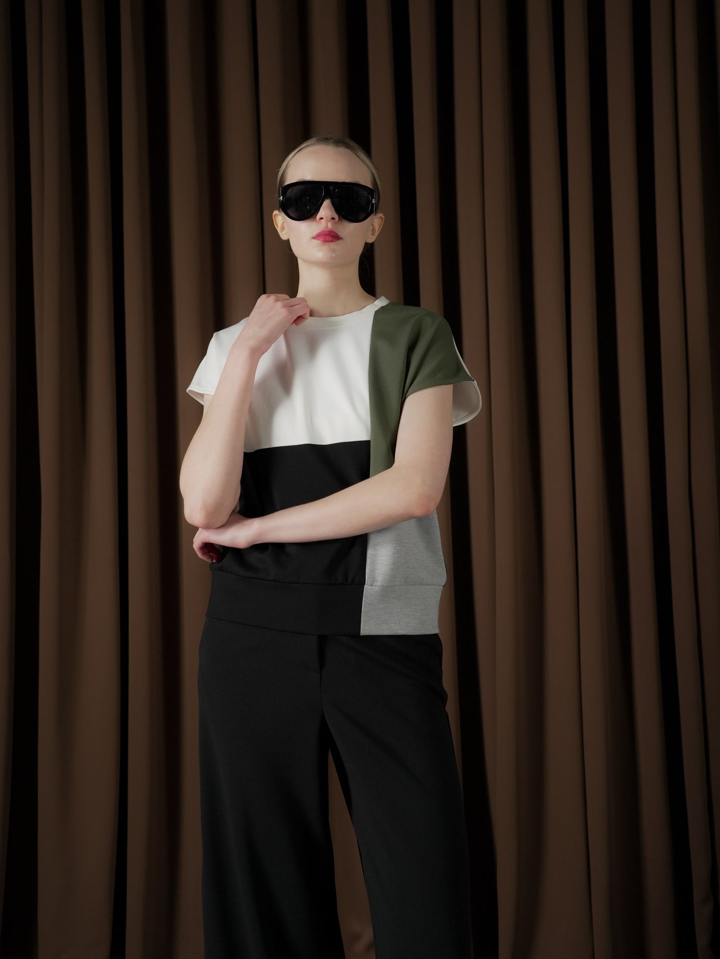 Perth Color Blocking Top