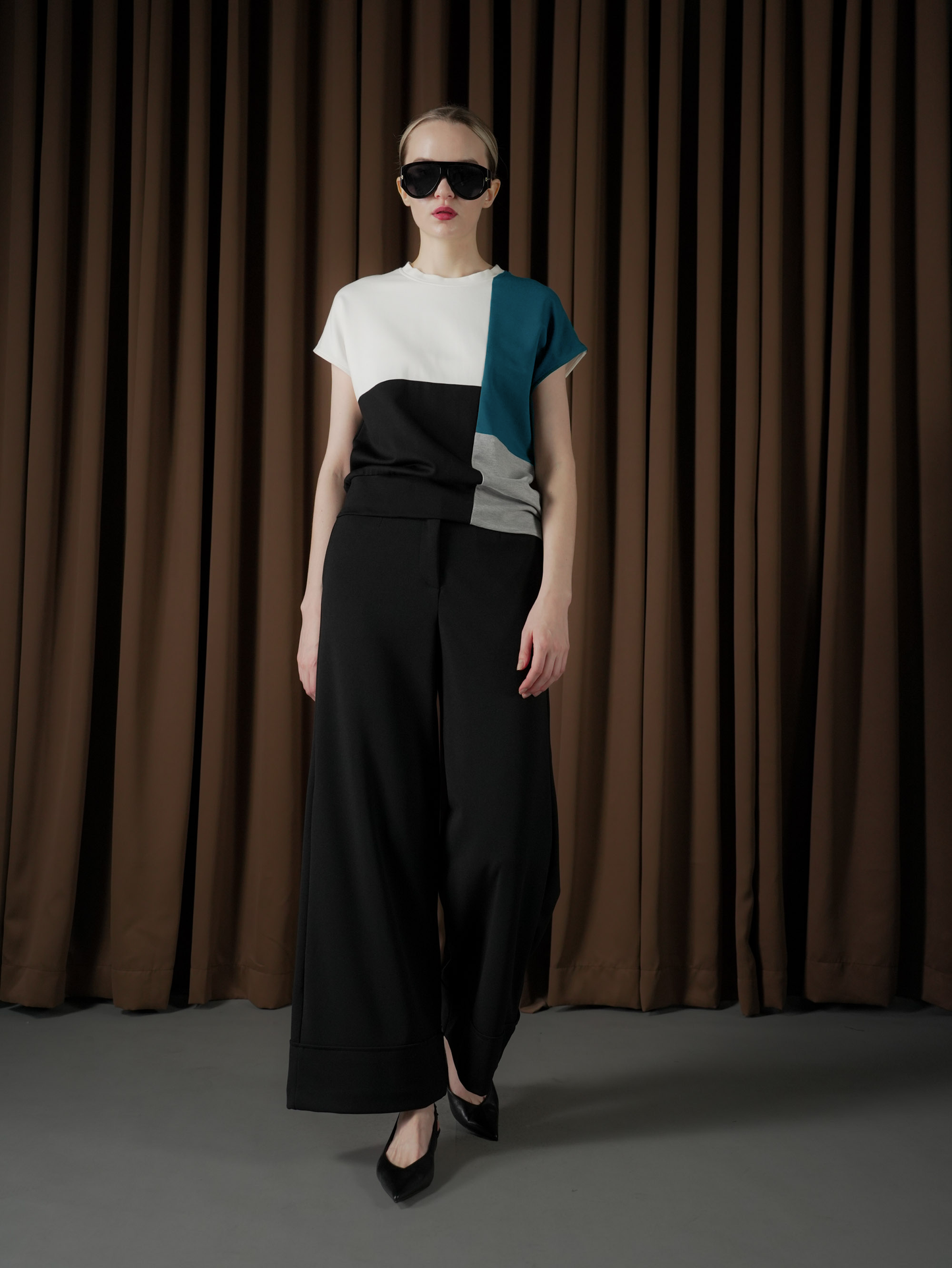 Perth Color Blocking Top