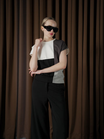 Perth Color Blocking Top
