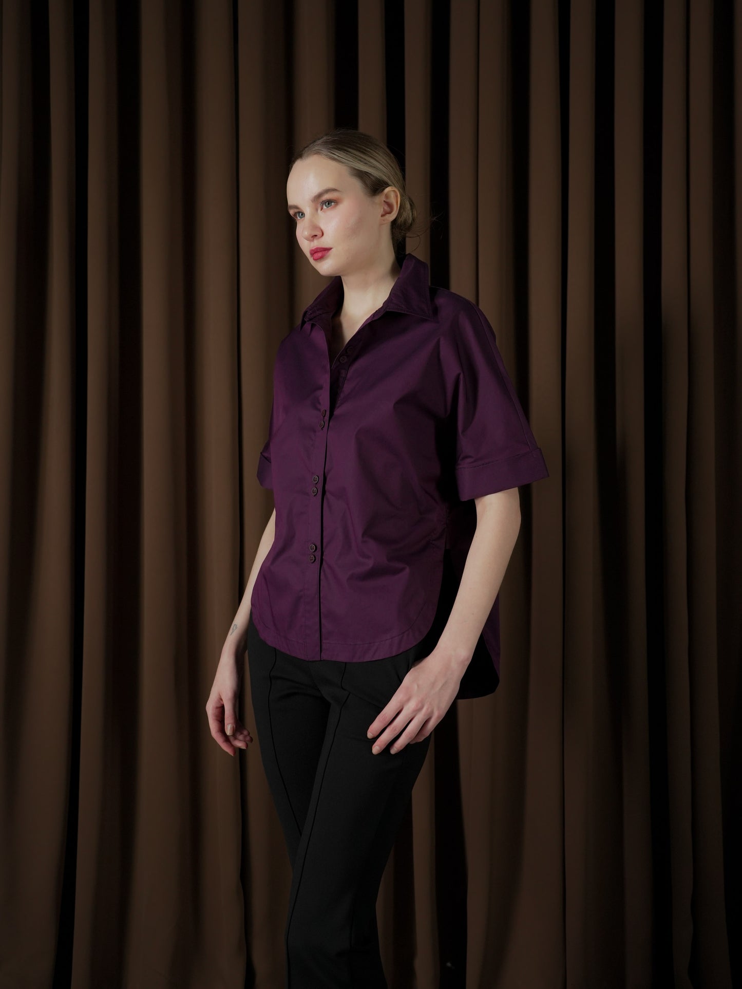 Sharlene Double Button Polo