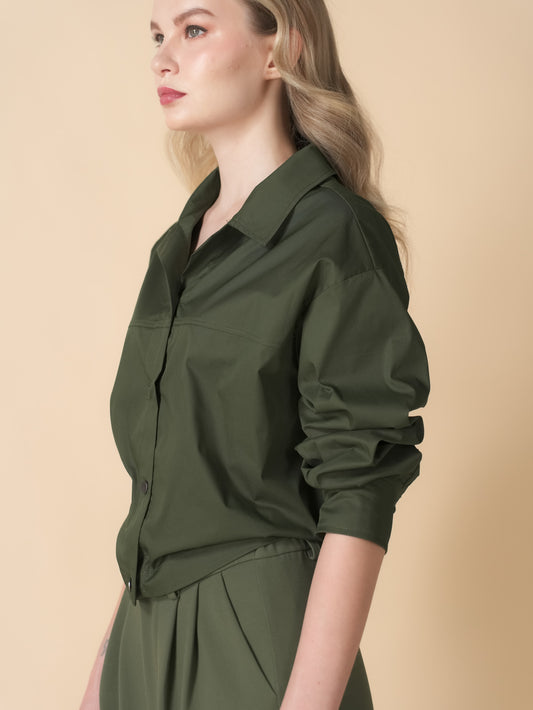 Milar Boxy Long Sleeve Top