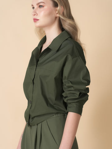 Milar Boxy Long Sleeve Top