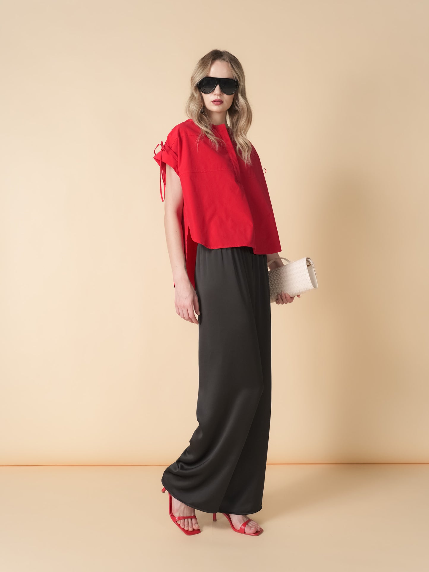 Krishna Pulling Shoulder Top