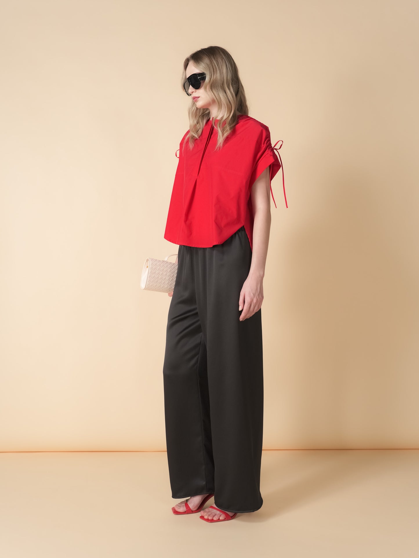 Krishna Pulling Shoulder Top