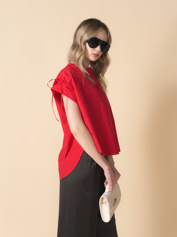 Krishna Pulling Shoulder Top