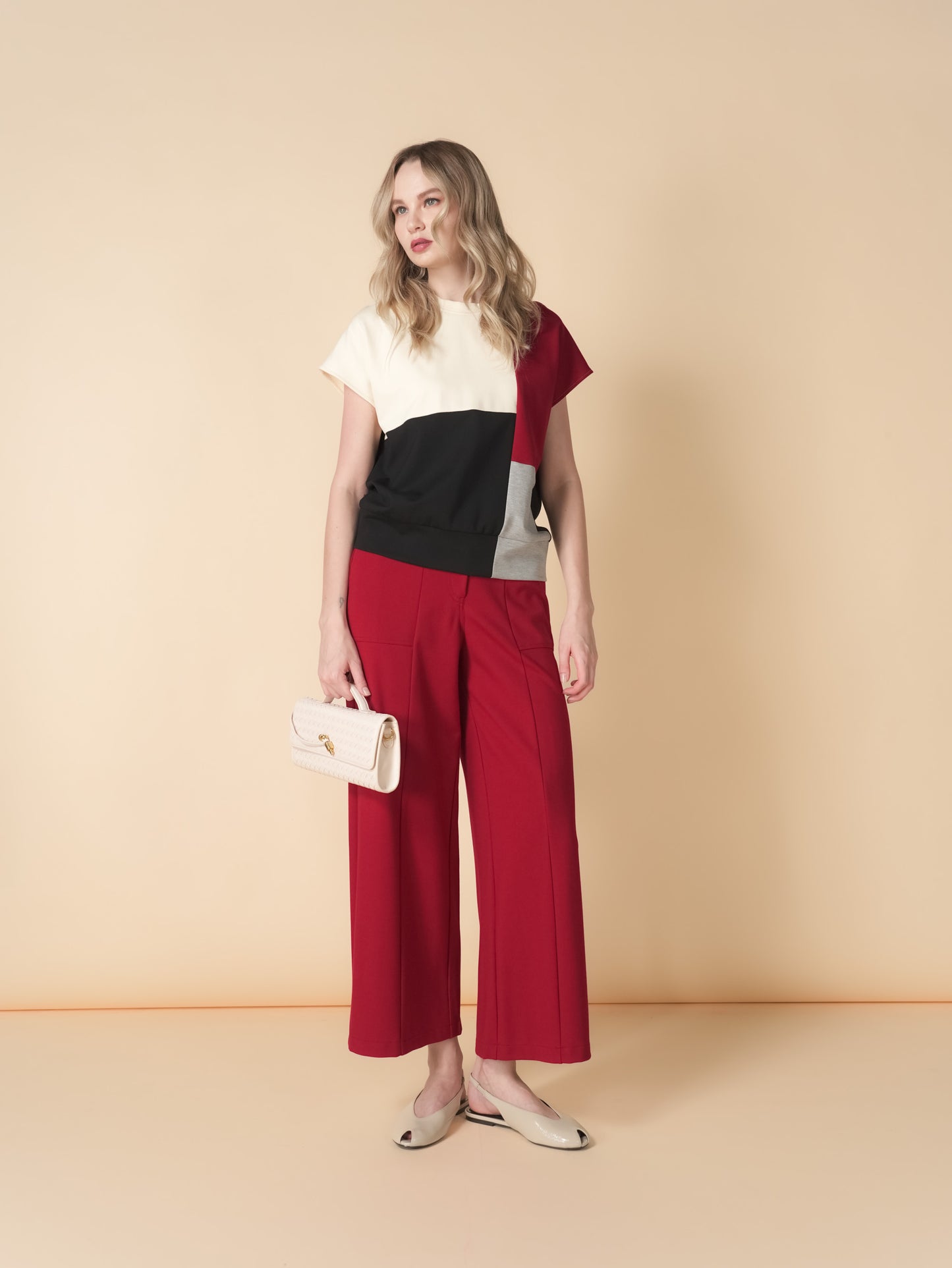 Perth Color Blocking Top