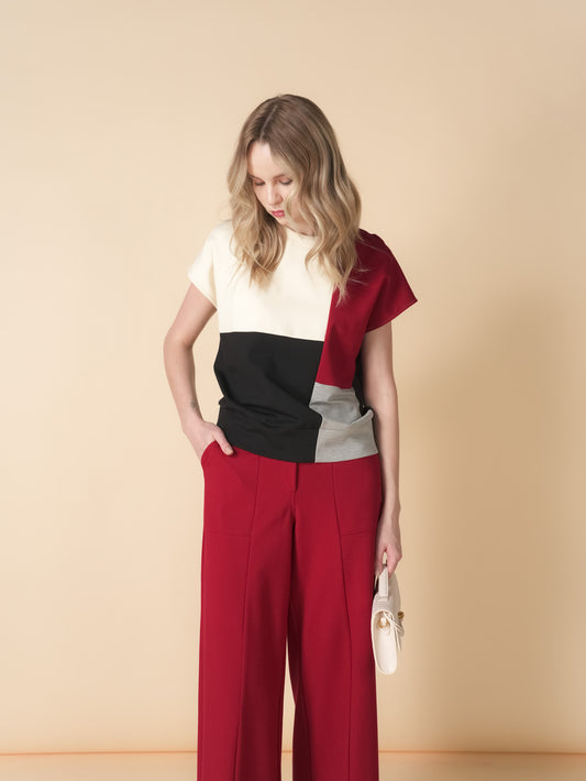 Perth Color Blocking Top