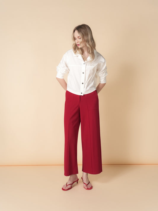 Milar Boxy Long Sleeve Top