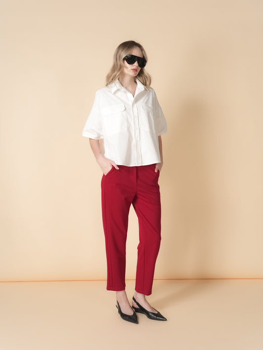 Pia Loose Polo Top