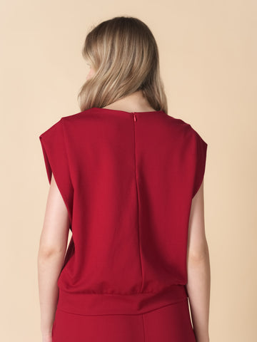 Candace Extended Sleeve Zipped Top