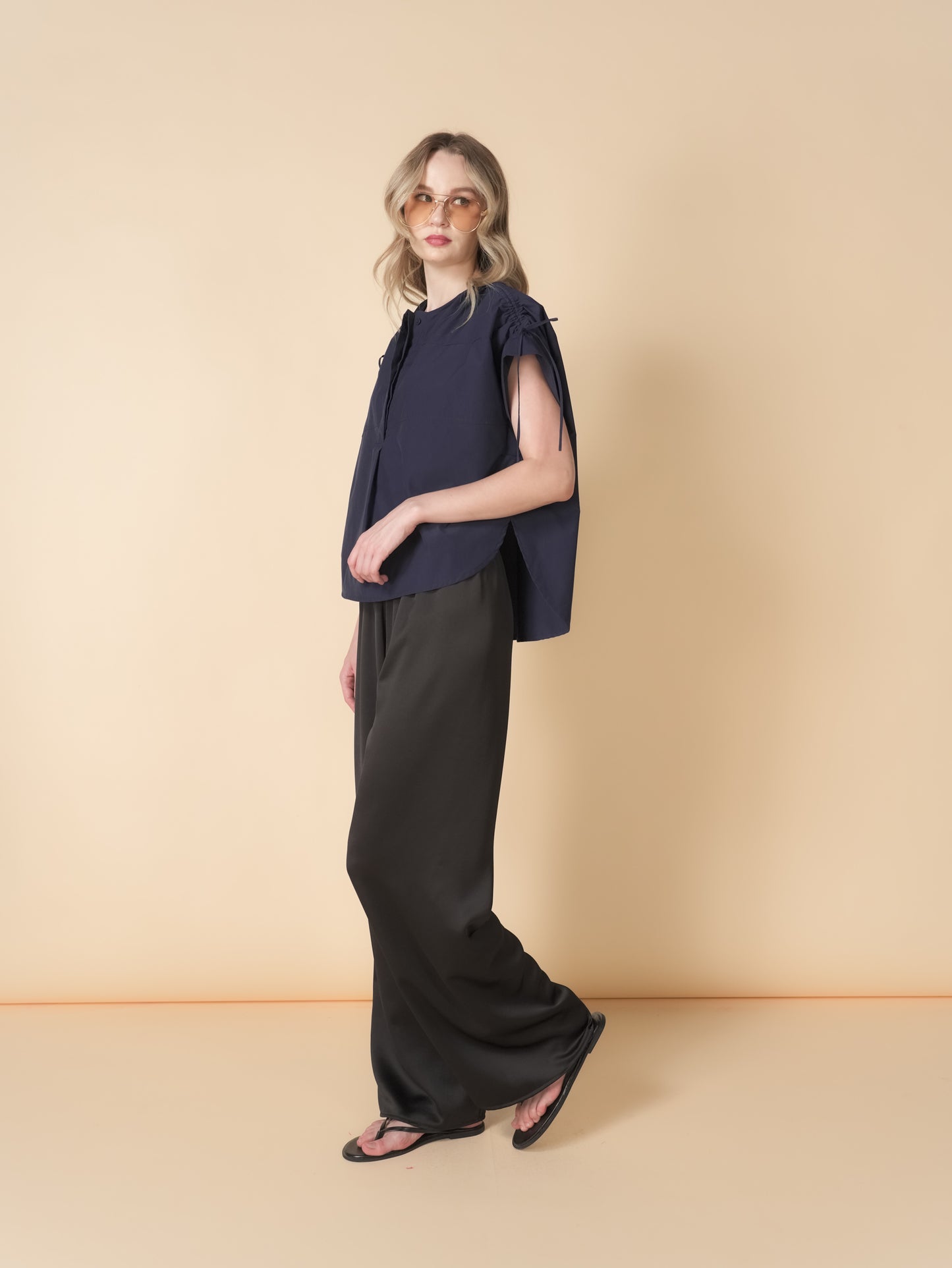 Krishna Pulling Shoulder Top